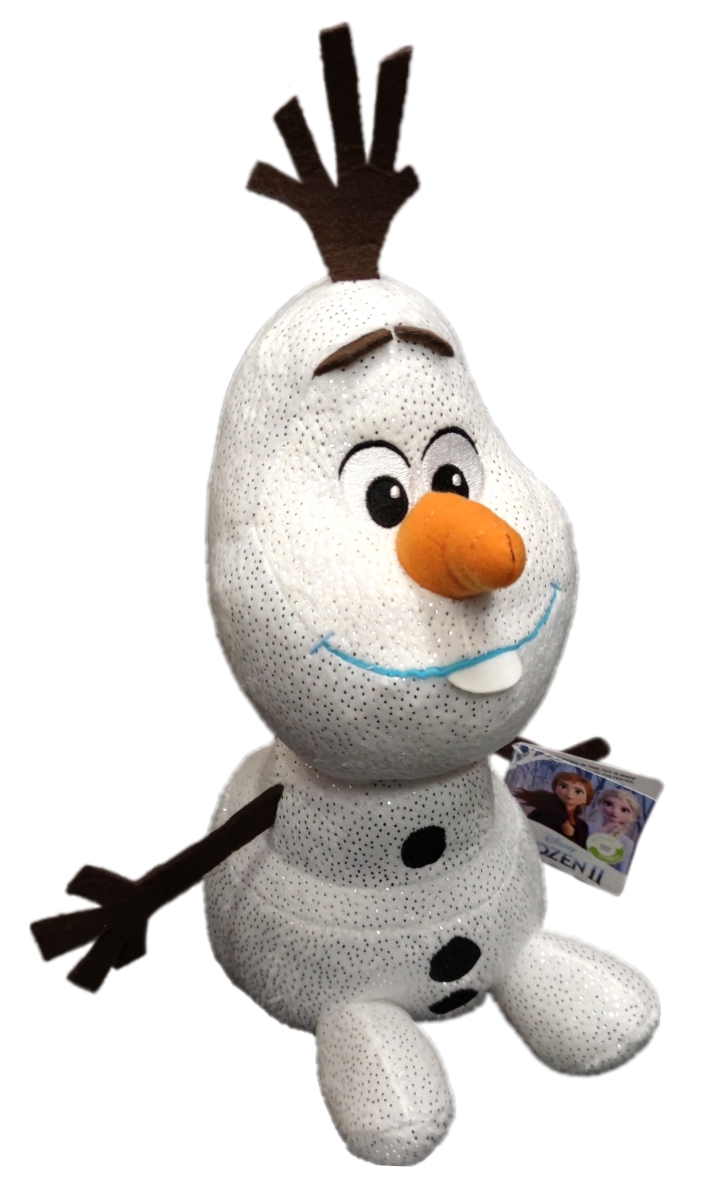 Olaf Plüschtier aus Disneys Frozen - Die Eiskönigin. Das Kuscheltier hat eine Größe von 30 cm